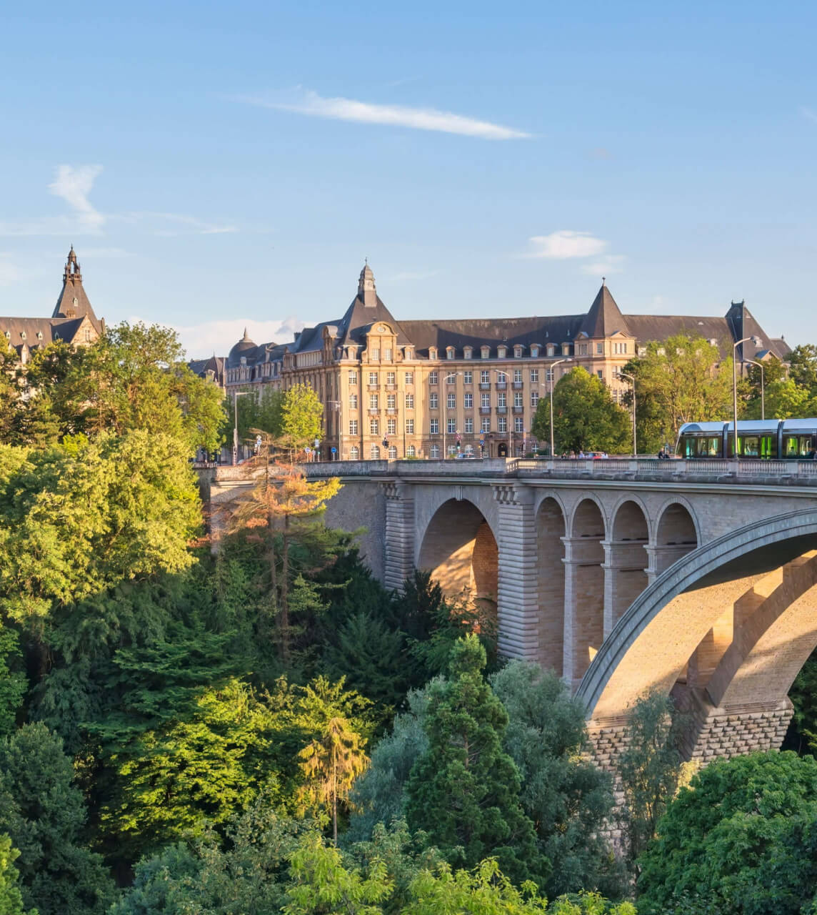 Local Luxembourg bridge