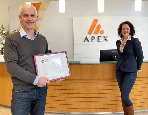 Apex Wins Best Administrator Award